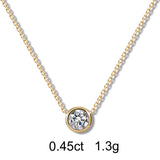 Collier Rond (0.45ct) Or 18 Carats