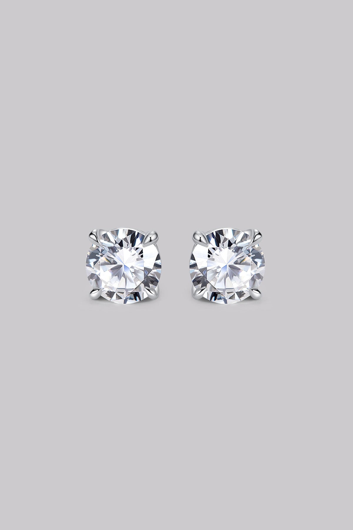 Clous d'Oreilles Rond (0.30ct) Or 18 Carats - APM Monaco