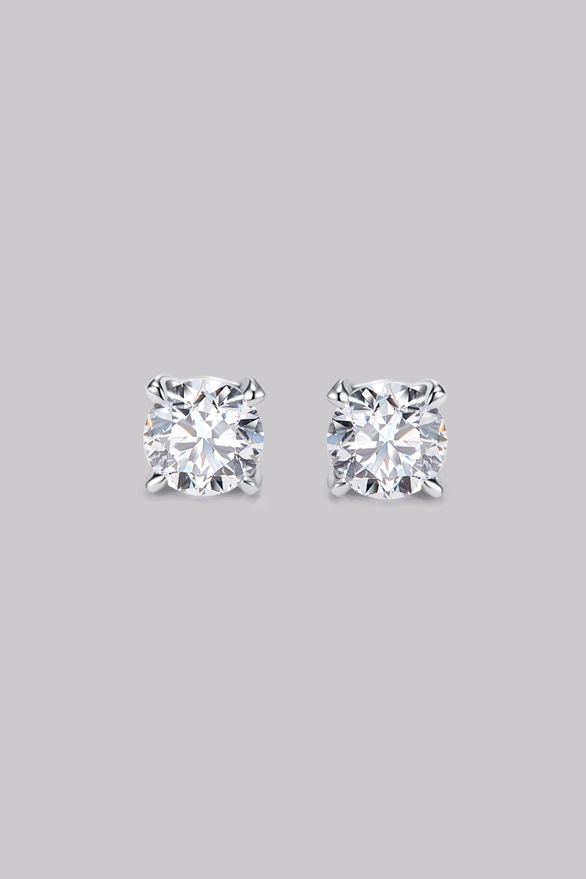 Clous d'Oreilles Rond (0.20ct) Or 18 Carats - APM Monaco