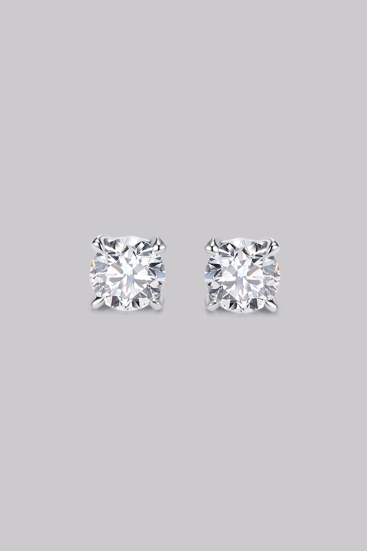 Clous d'Oreilles Rond (0.20ct) Or 18 Carats