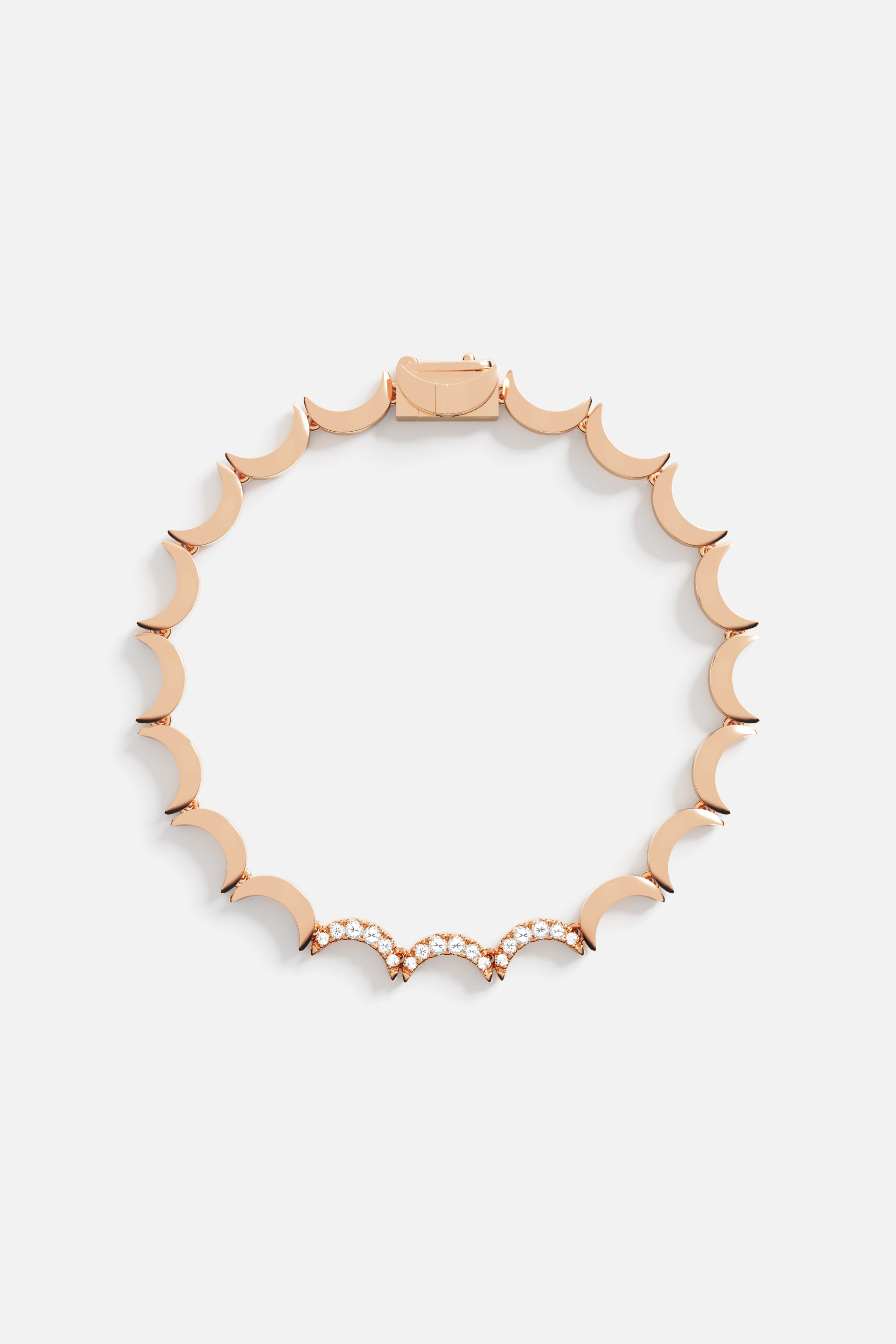 Bracelet Wavy Or Rose