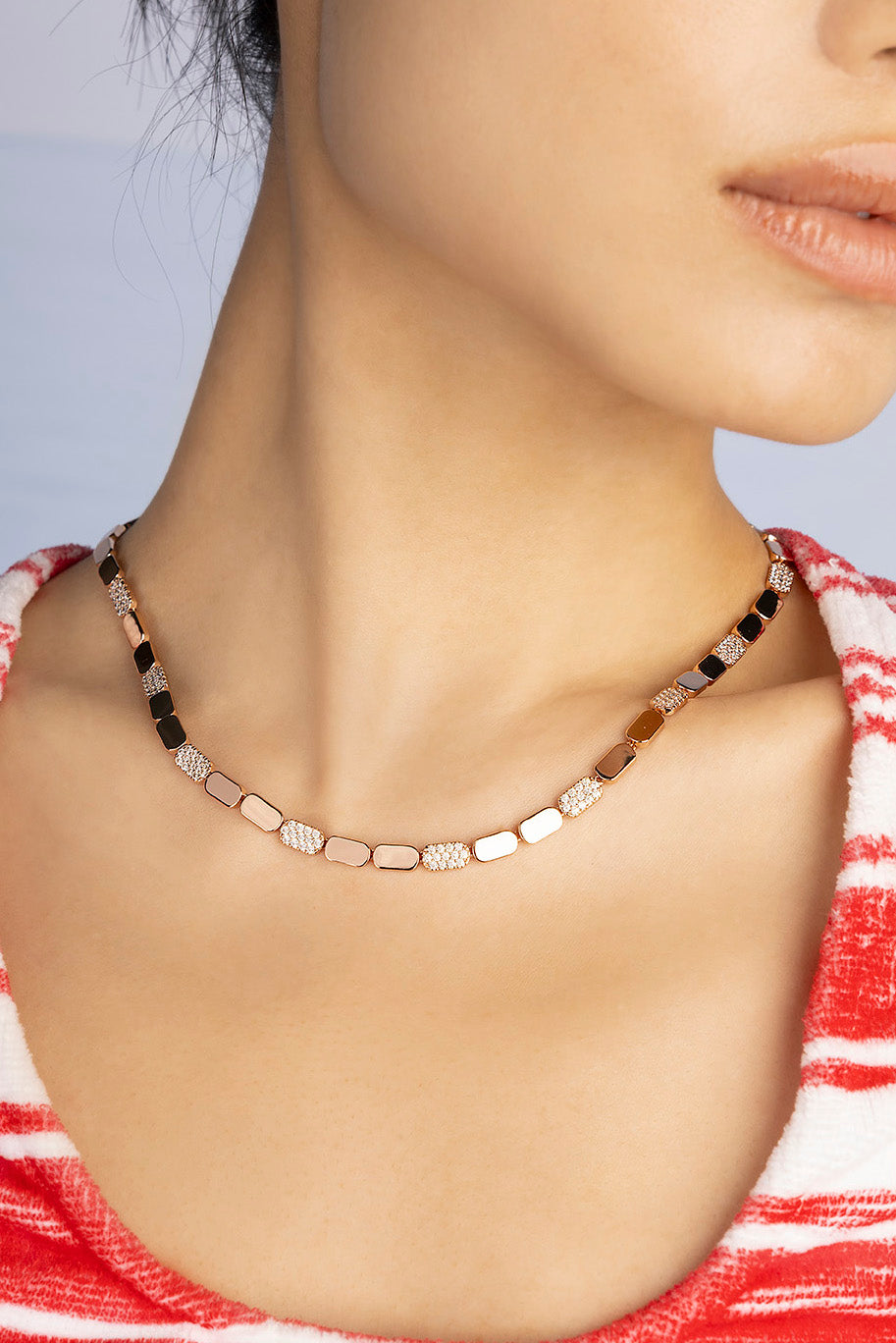 APM MONACO Collier Pavage