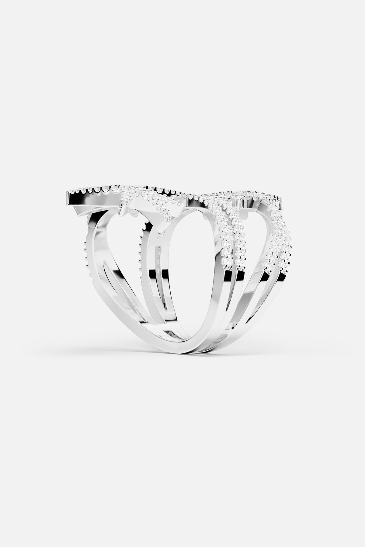 Bague Double Météorites APM Monaco