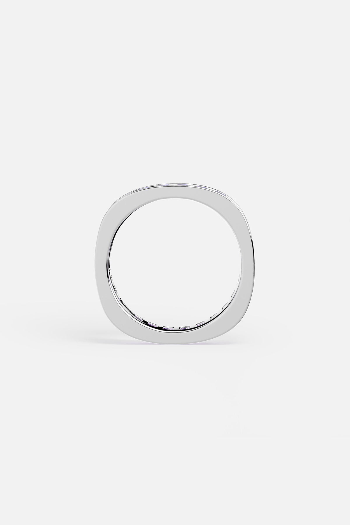 APM Monaco Bague Lumière Pavé Lilas