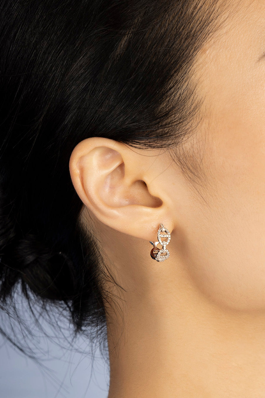 APM MONACO Boucles D'Oreilles Marine