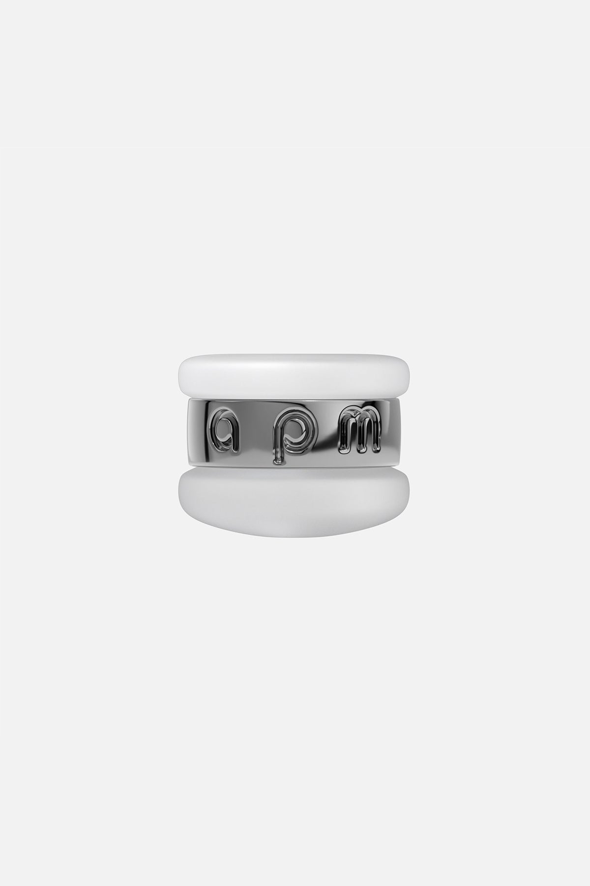 APM MONACO Fermoir Blanc