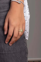 Bague Ouverte Serpent