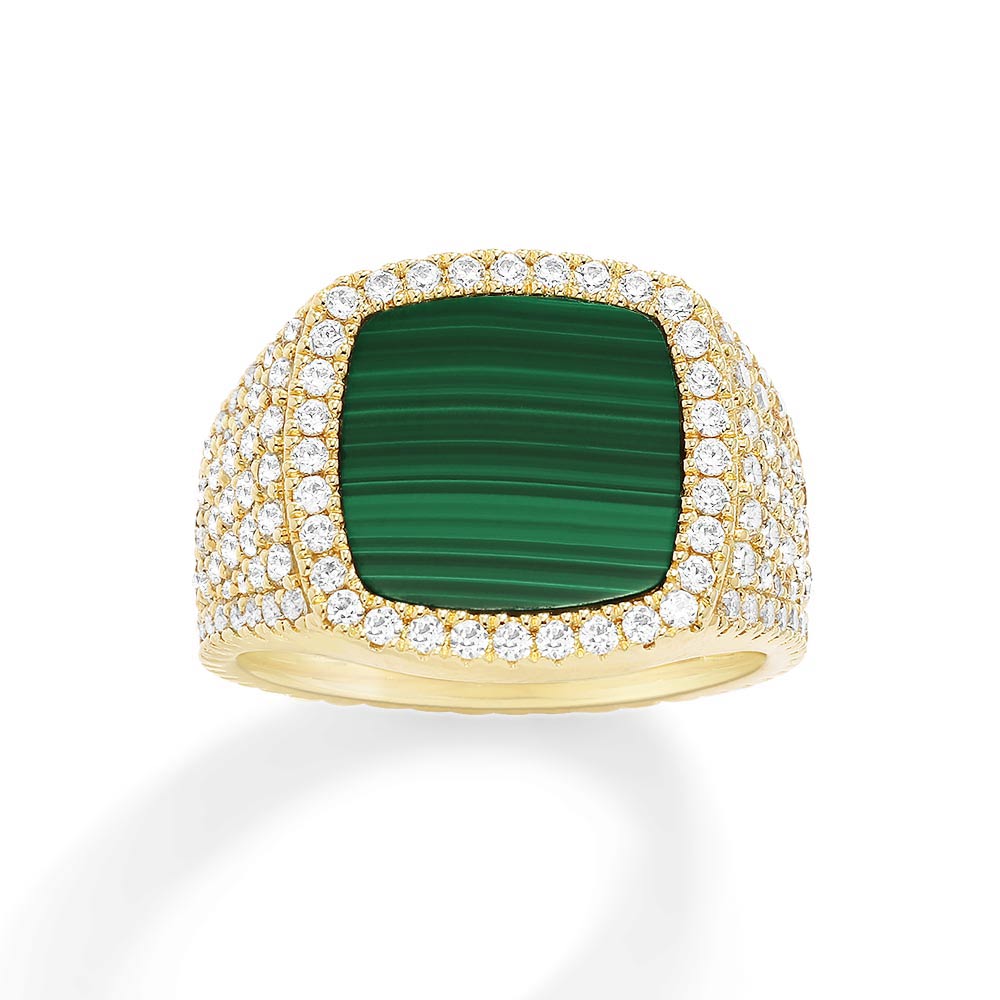 Chevalière Malachite - APM Monaco