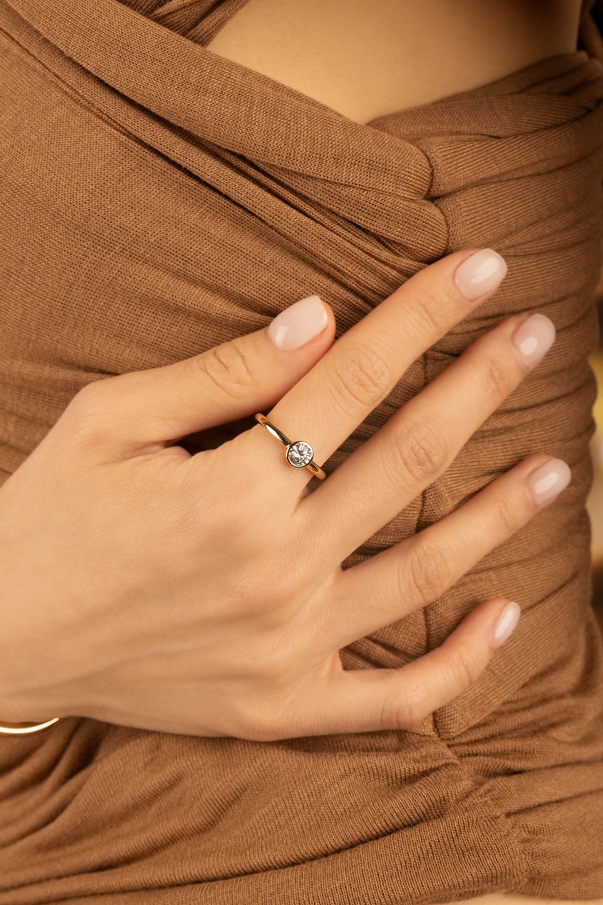 APM Monaco Bague Éclat en Or Jaune