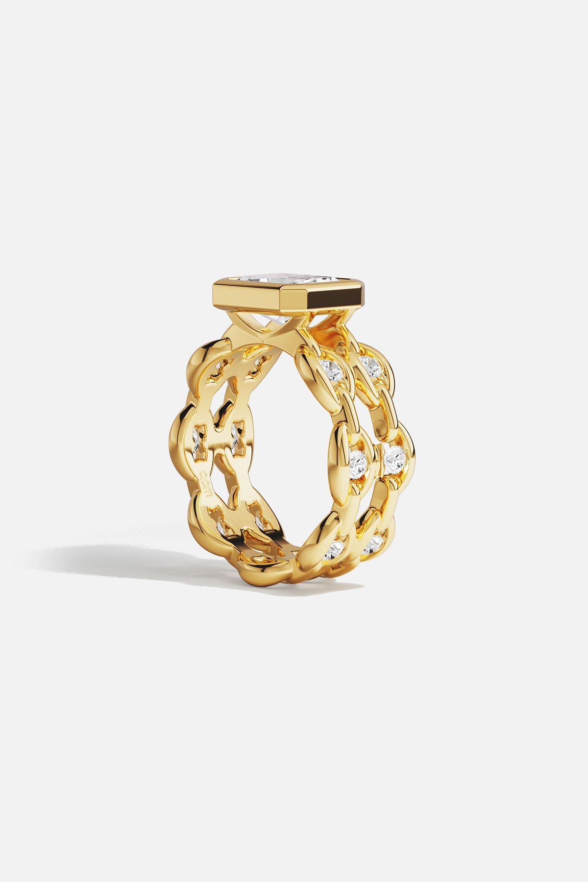 APM MONACO Bague Chaîne Éclat XL