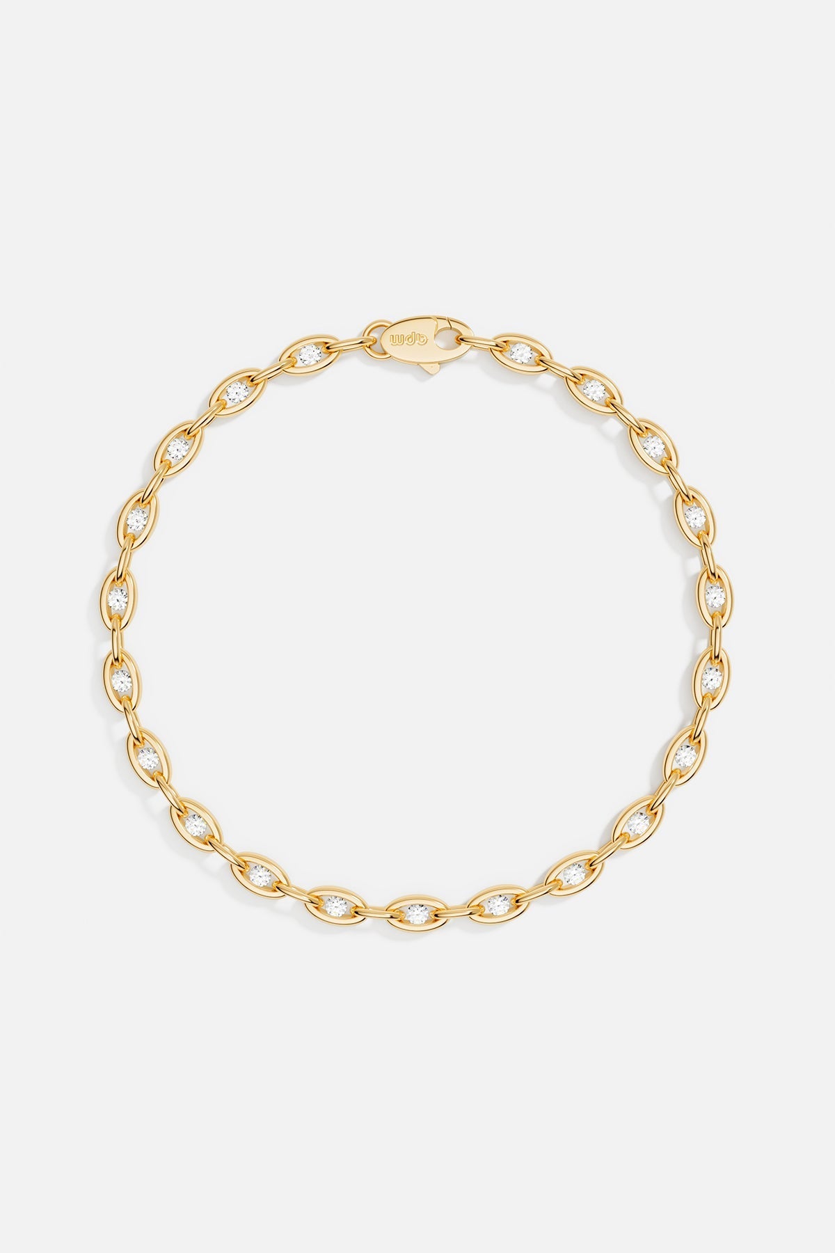 APM MONACO Bracelet Ajustable Chaîne Pavé