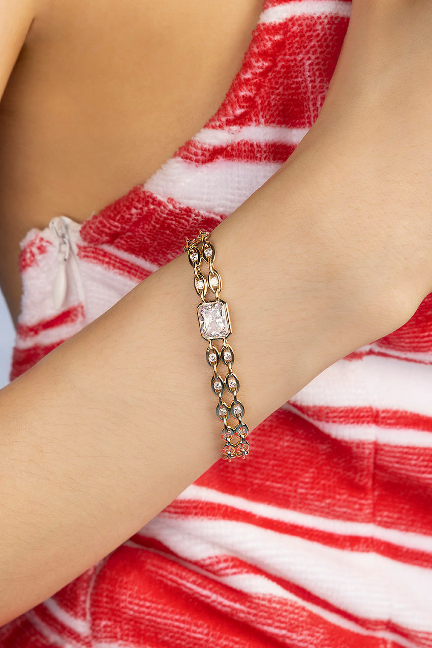 APM MONACO Bracelet Chaîne Éclat