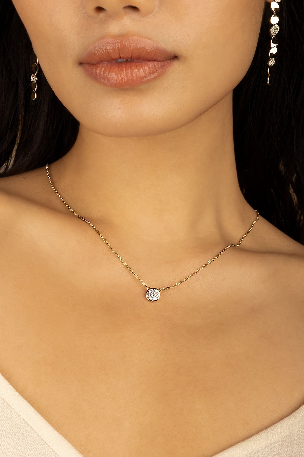 APM Monaco Collier Ajustable Éclat en Or Jaune