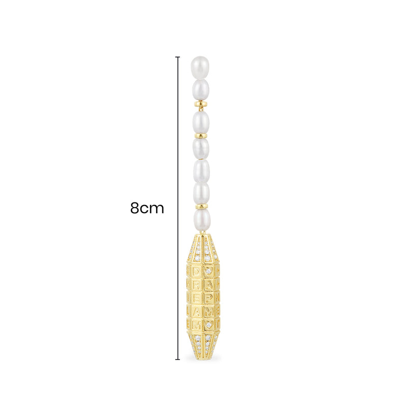 Boucle d'Oreille Perles Codex