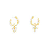 Boucles d'Oreilles Fleur