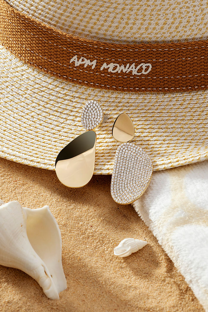 Boucles d'Oreilles Galet