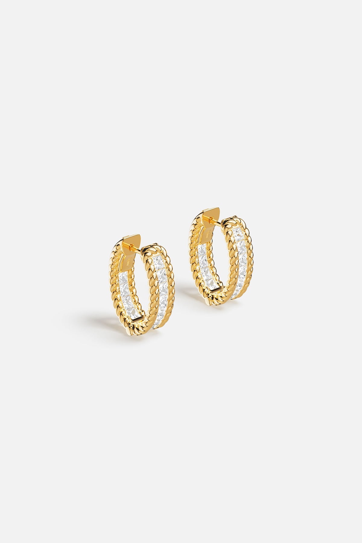 APM MONACO Boucles D'Oreilles Cordage