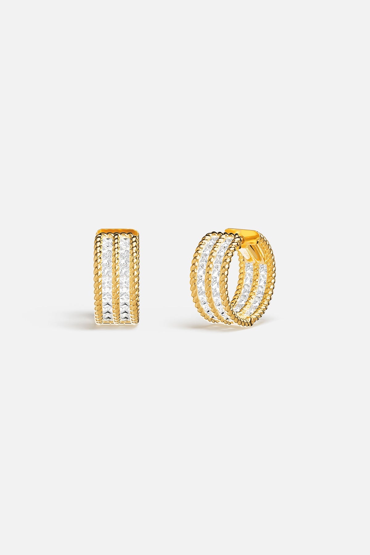 APM MONACO Boucles D'Oreilles Cordage