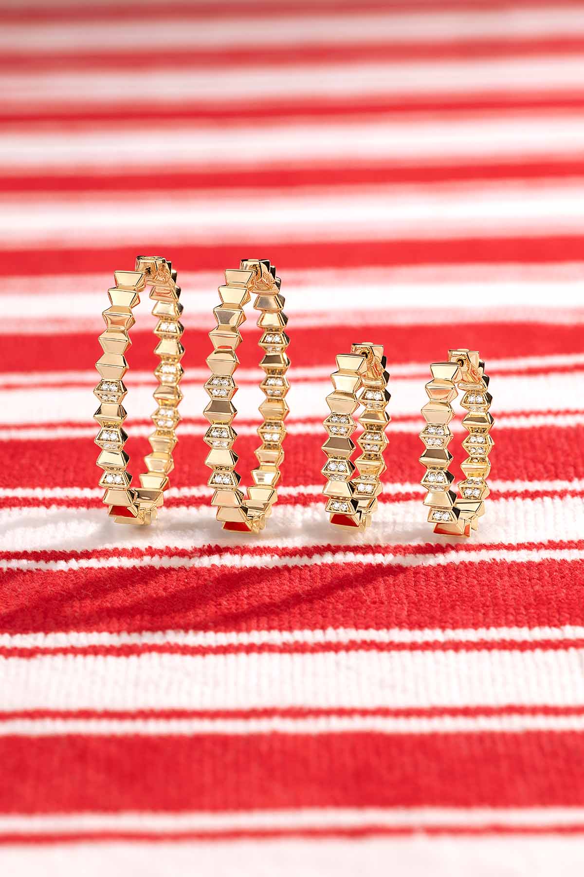 APM Monaco Boucles D'Oreilles Up and Down