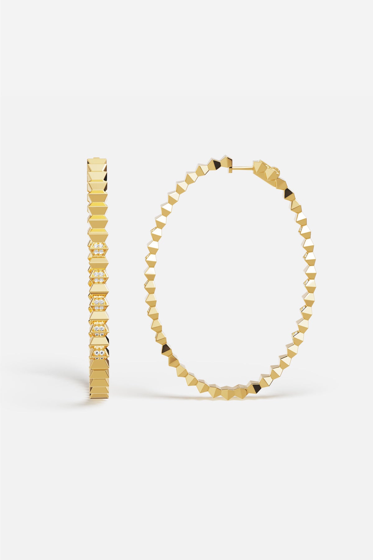 APM Monaco Boucles D'Oreilles Up and Down