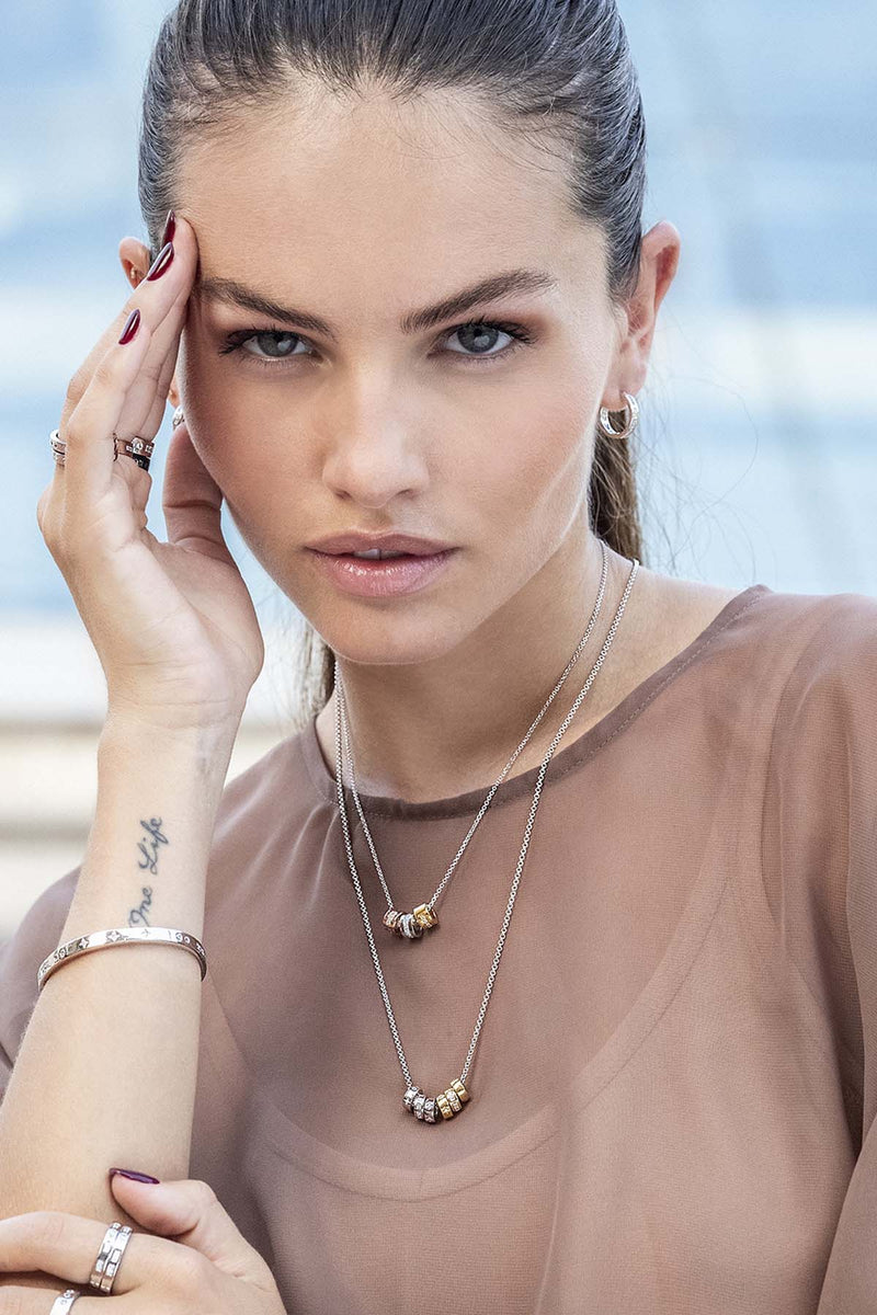 Collier Ajustable Code Morse TOI MOI