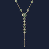Collier Ajustable Y Malachite