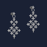 APM MOANCO Boucles d'oreilles Météorites et Cercles Signature 