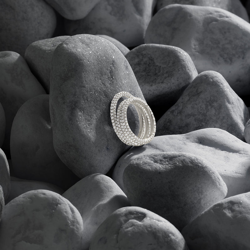 Bague Triple Anneau