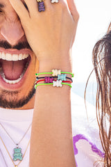 Bracelet Yummy Bear Baby Captain  APM Monaco en Nylon