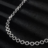 Collier Chaîne Ronde Pavé