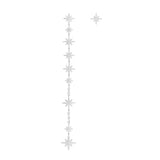 Boucles d'Oreille Asymétriques Météorites