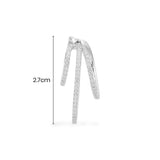 Boucles d'Oreilles Ear Cuffs Triple Anneau