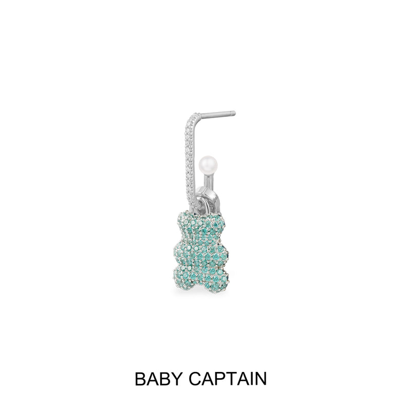 Boucle d'Oreille Individuelle Yummy Bear (CLIP) Baby Captain
