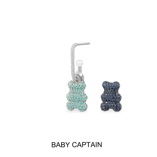 Boucle d'Oreille Individuelle Yummy Bear (CLIP) Baby Captain