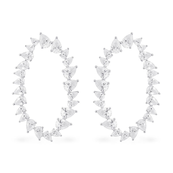 Boucles d'Oreilles Goutte Ovales