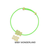 Bracelet Yummy Bear Baby Wonderland en Nylon