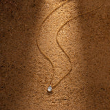 Collier Ajustable Goutte d'Eau