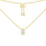 Collier Ajustable Goutte d'Eau