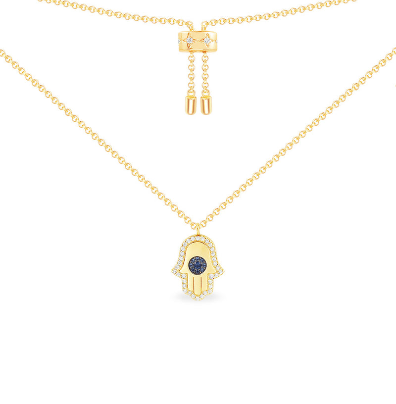 Collier Ajustable Main de Fatma