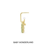 Boucle d'Oreille Individuelle Yummy Bear Baby (CLIP) Wonderland