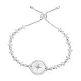 Bracelet Ajustable Étoile avec Nacre