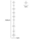 Boucles d'Oreille Asymétriques Météorites
